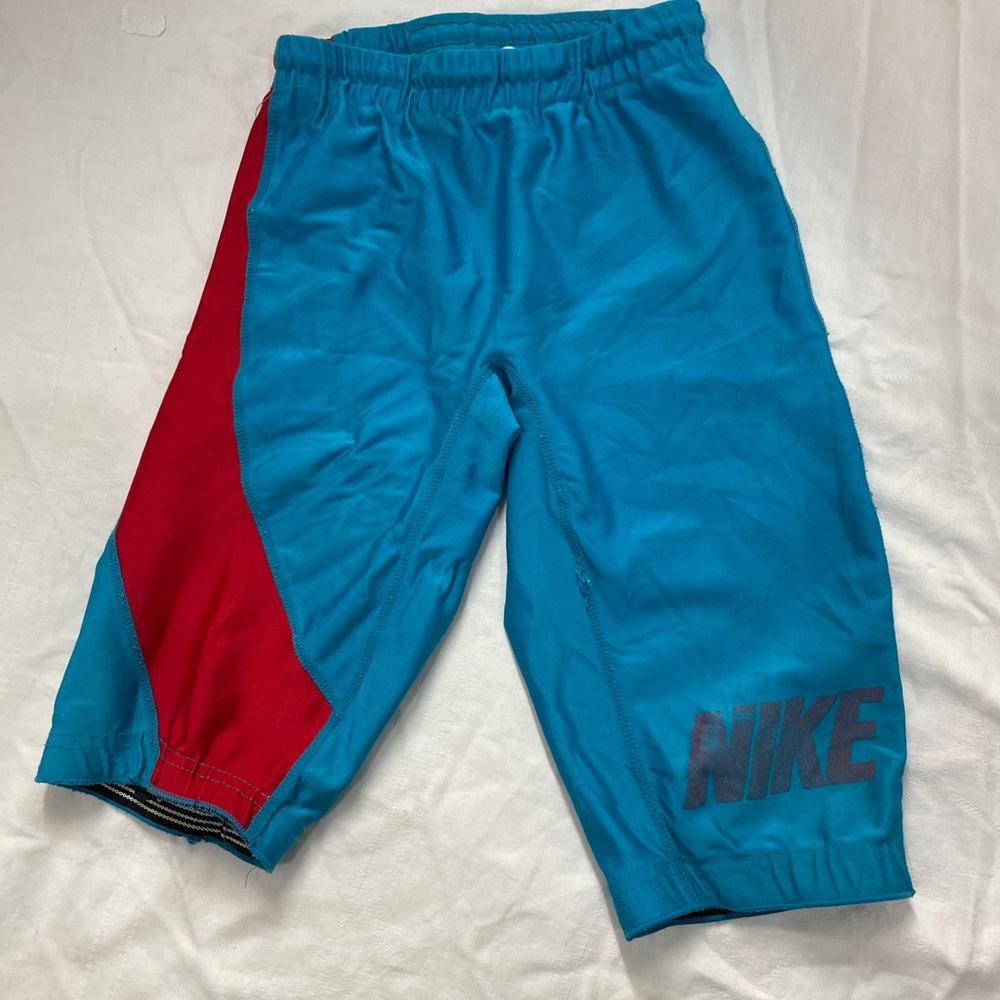 Vintage Men's Small Nike Compression Spandex Bicycle Shorts
